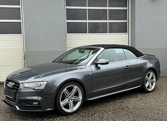 Audi A5 Cabrio 2,0 TDI quattro Sport *3x S-LINE* full