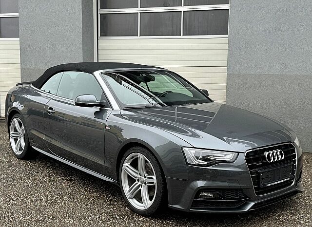 Audi A5 Cabrio 2,0 TDI quattro Sport *3x S-LINE* full