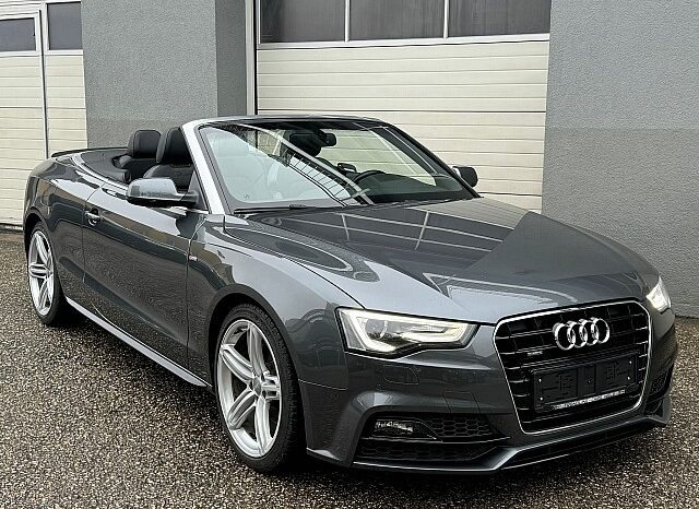 Audi A5 Cabrio 2,0 TDI quattro Sport *3x S-LINE* full